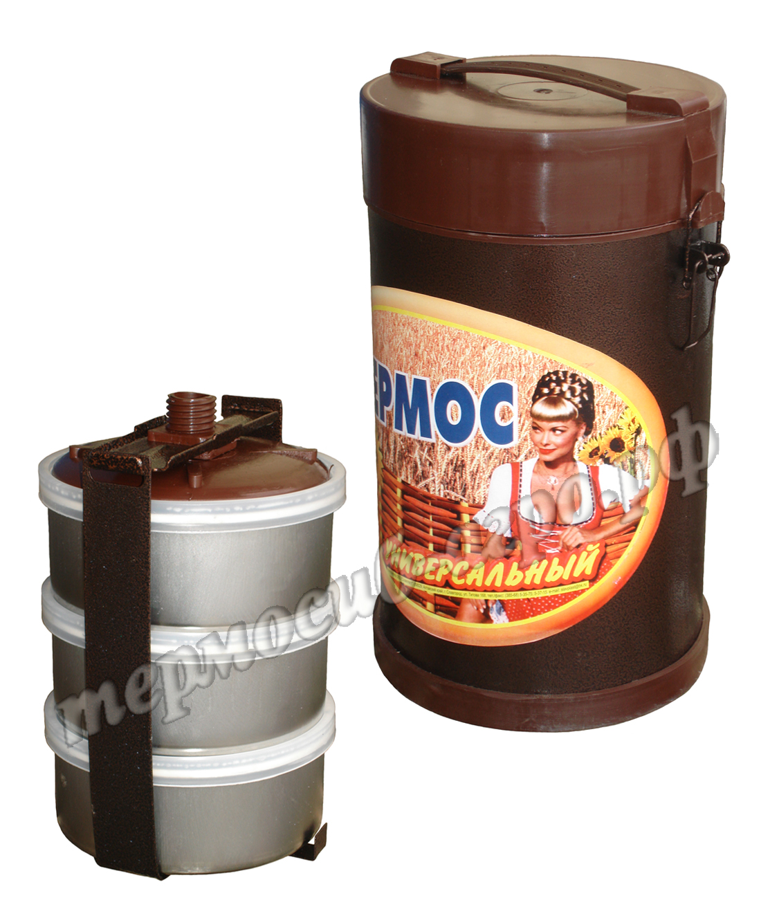 Термос индивид. нерж.